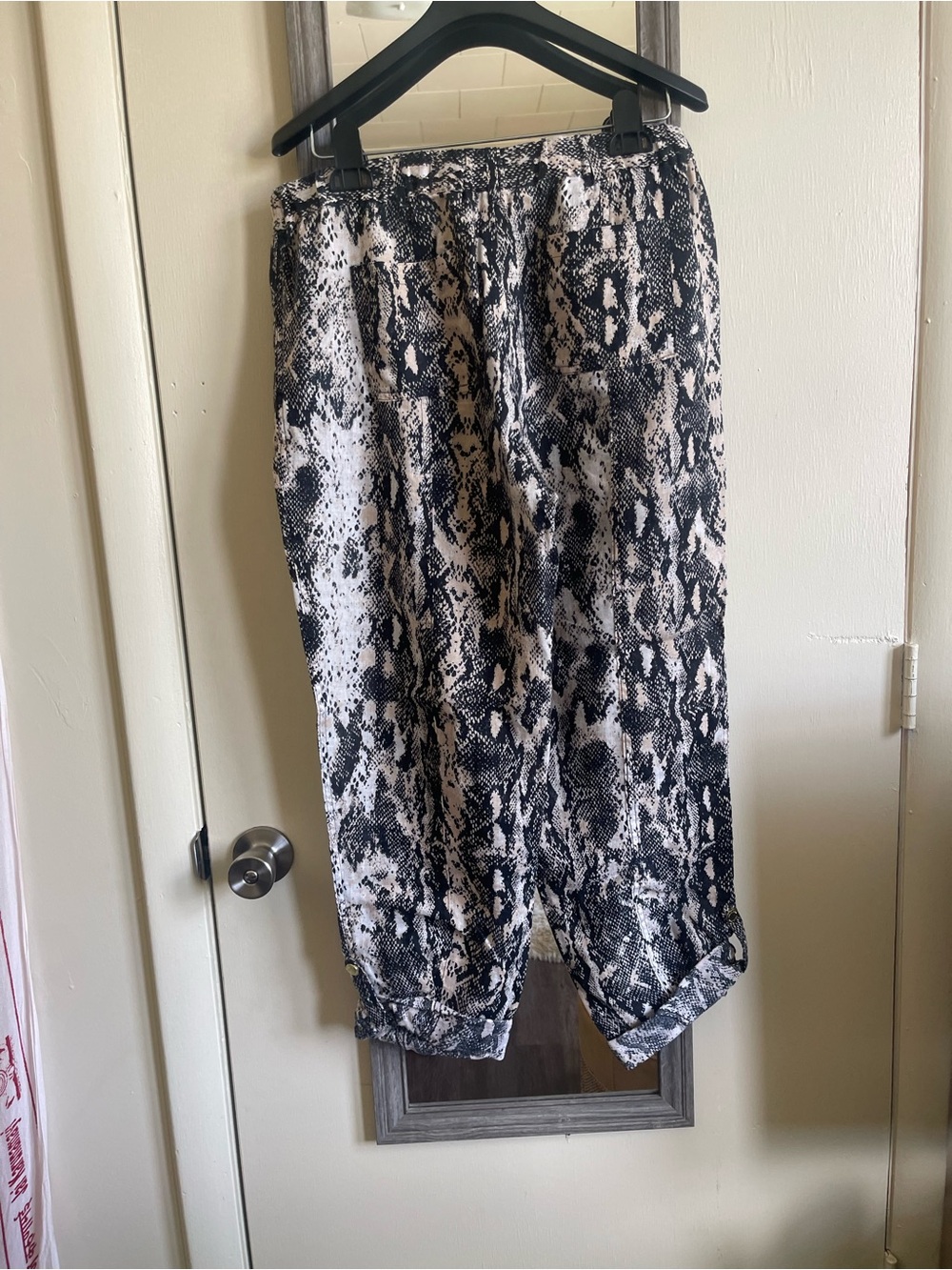 Calvin Klein Snake Print Pants
